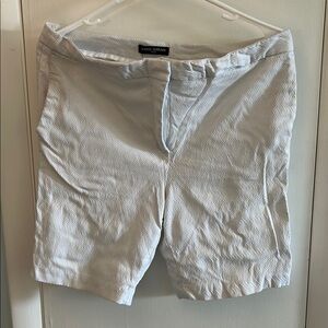 Mario Serrani Gray Flat Front Shorts